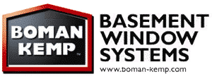 Boman Kemp Basement Window System Transparent logo