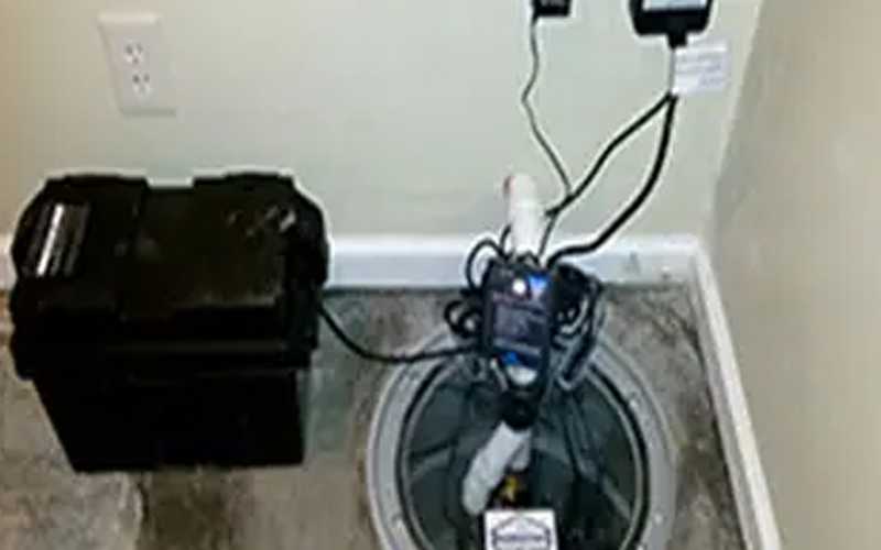 Basement waterproofing