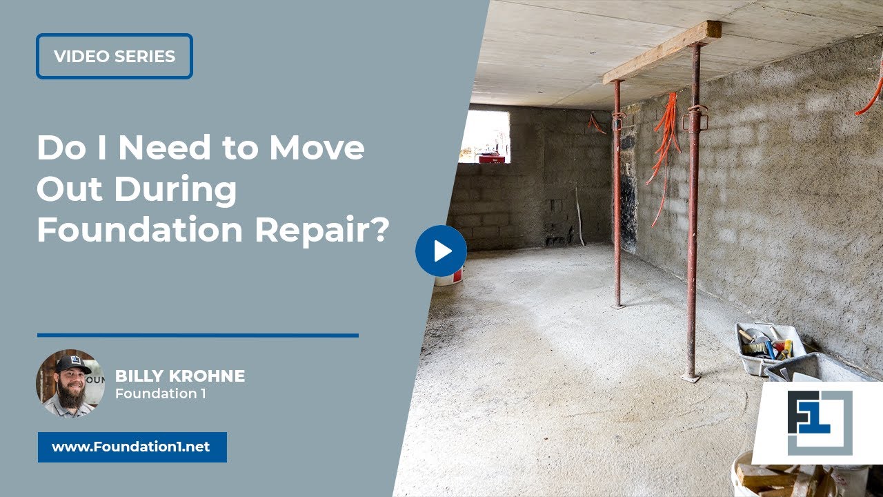 Do I Need to Move Out During Foundation Repair