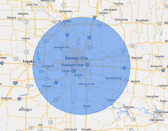 Service Area Map
