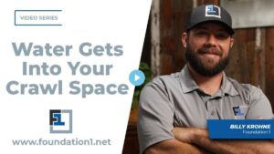 water gets into your crawl space
