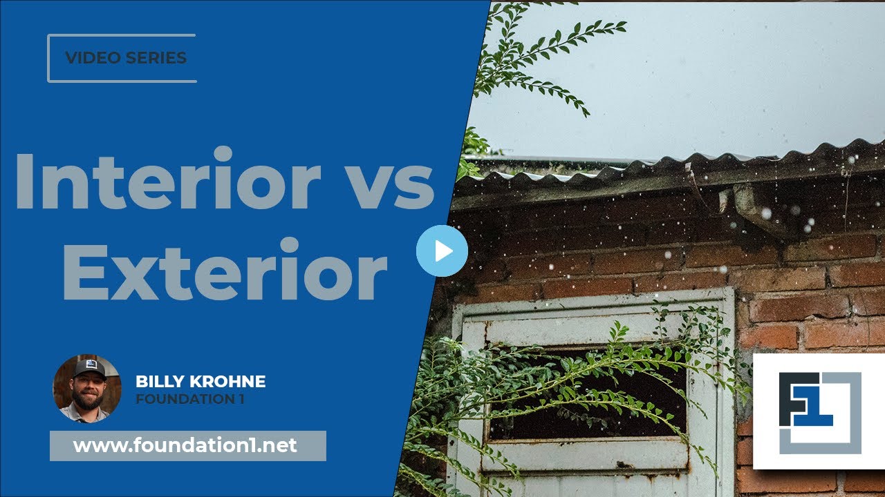 Interior vs Exterior Basement Waterproofing Featured Image