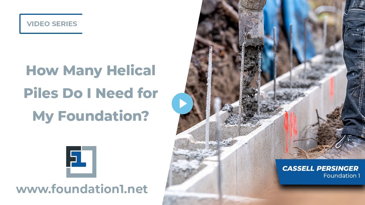 How Many Helical Piers Do I Need for My Foundation - Banner