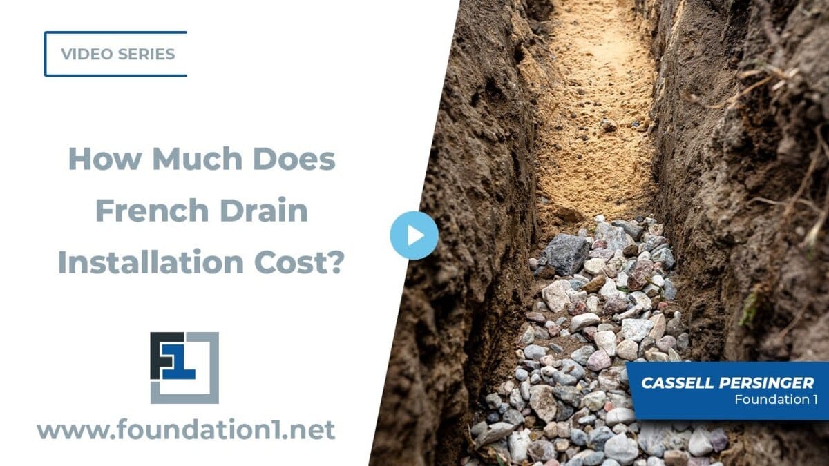 french drain installation cost