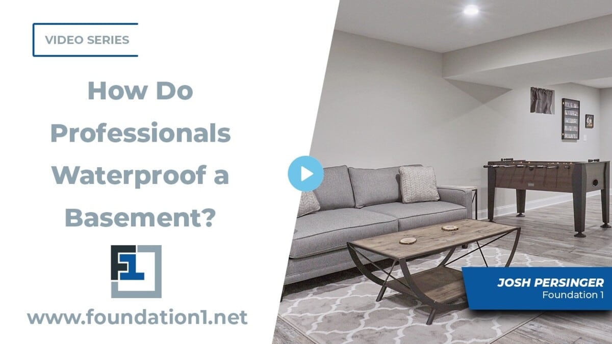 waterproof a basement